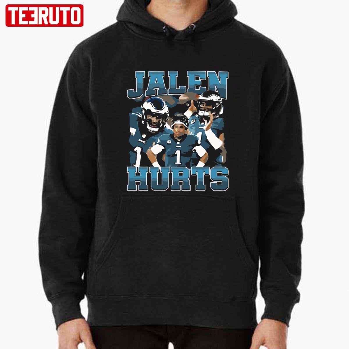 Sport American Football NFL MVP Jalen Hurts Vintage Bootleg Unisex T-Shirt  - Teeruto