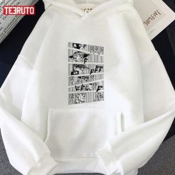 Squad Pt3 JoJo’s Bizarre Adventure Manga Style Unisex Hoodie