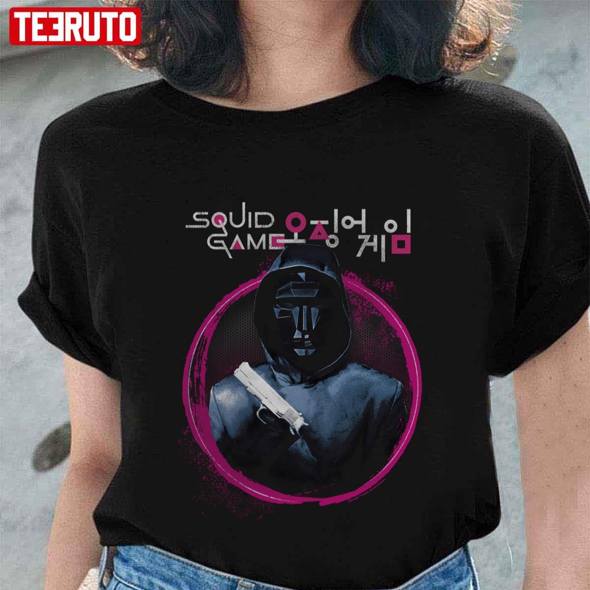 Squid Game Front Man Portrait Unisex T-Shirt