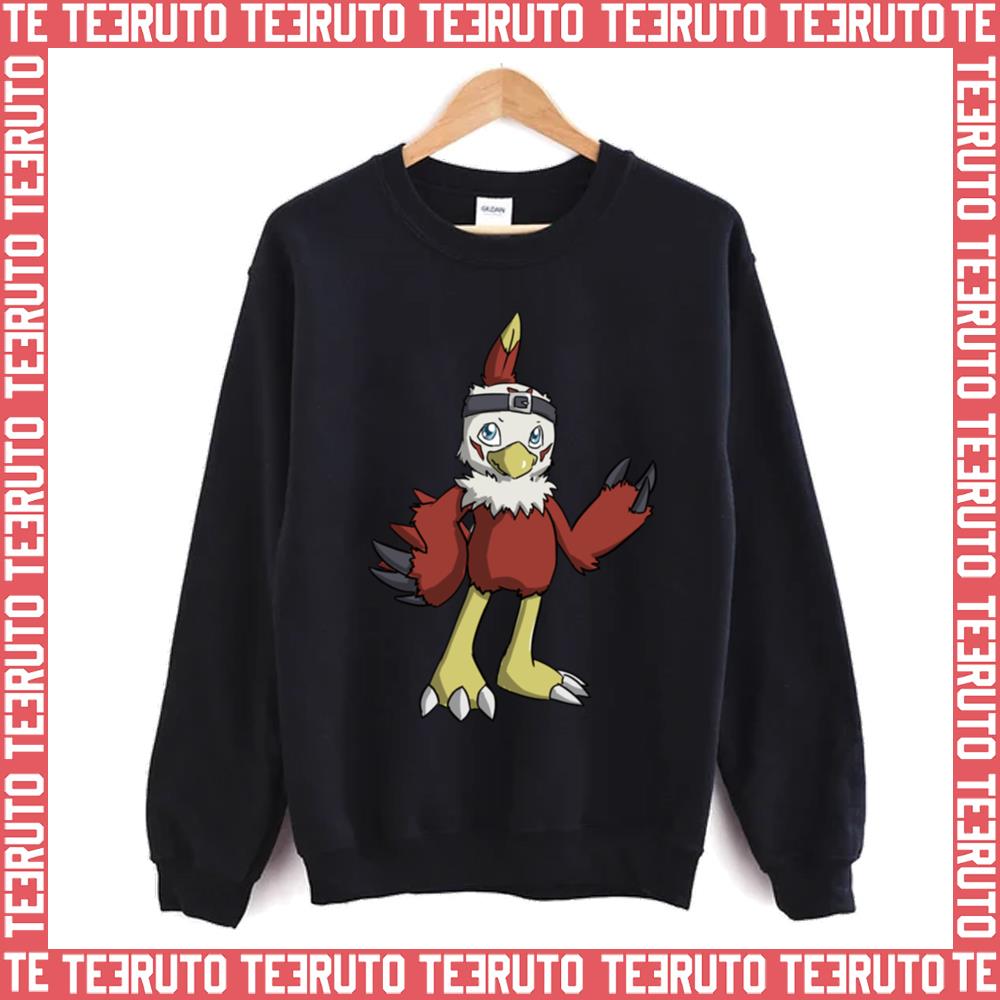 Standing Hawkmon Digimon Unisex Sweatshirt