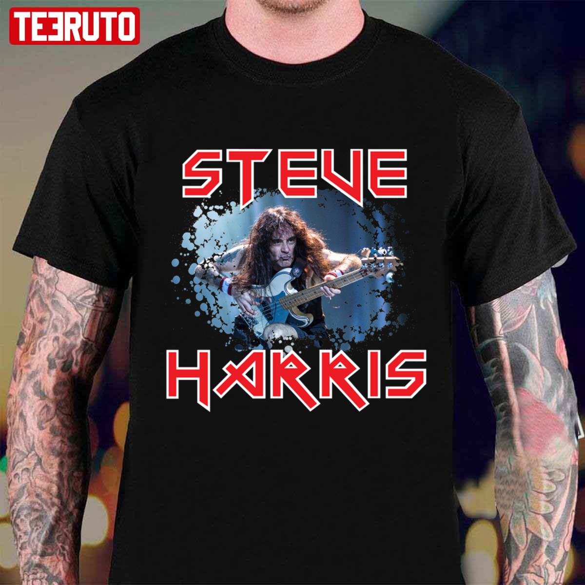 Steve Harris Iron Maiden Tri Blend Unisex T-Shirt - Teeruto