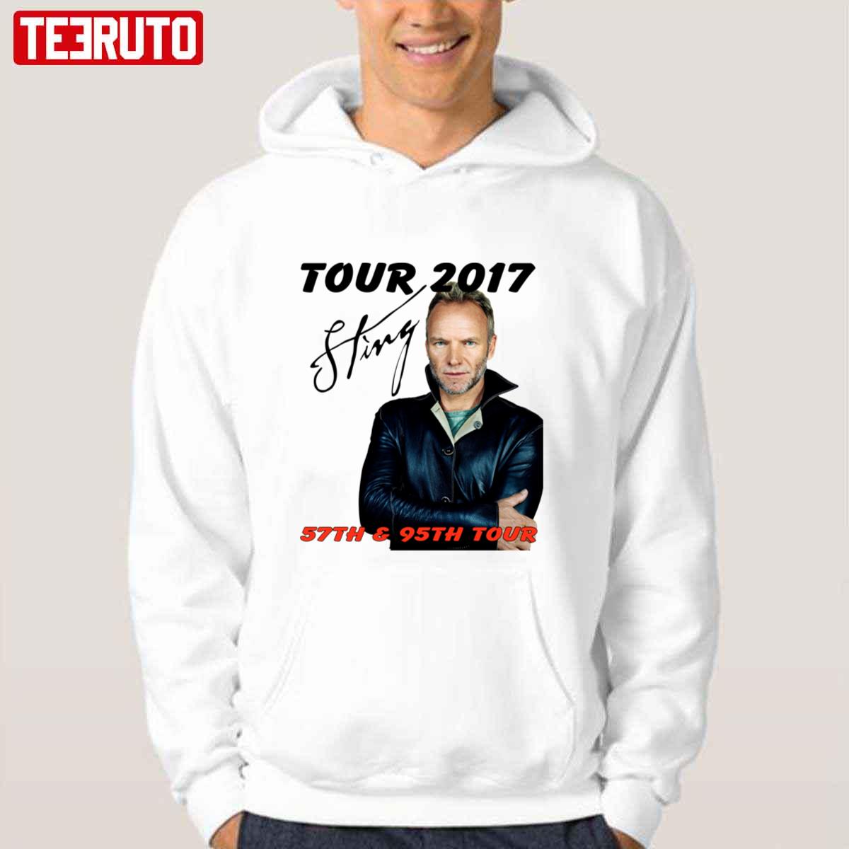 Sting Gordon Matthew 57th & 9th Tour 2017 Unisex Hoodie