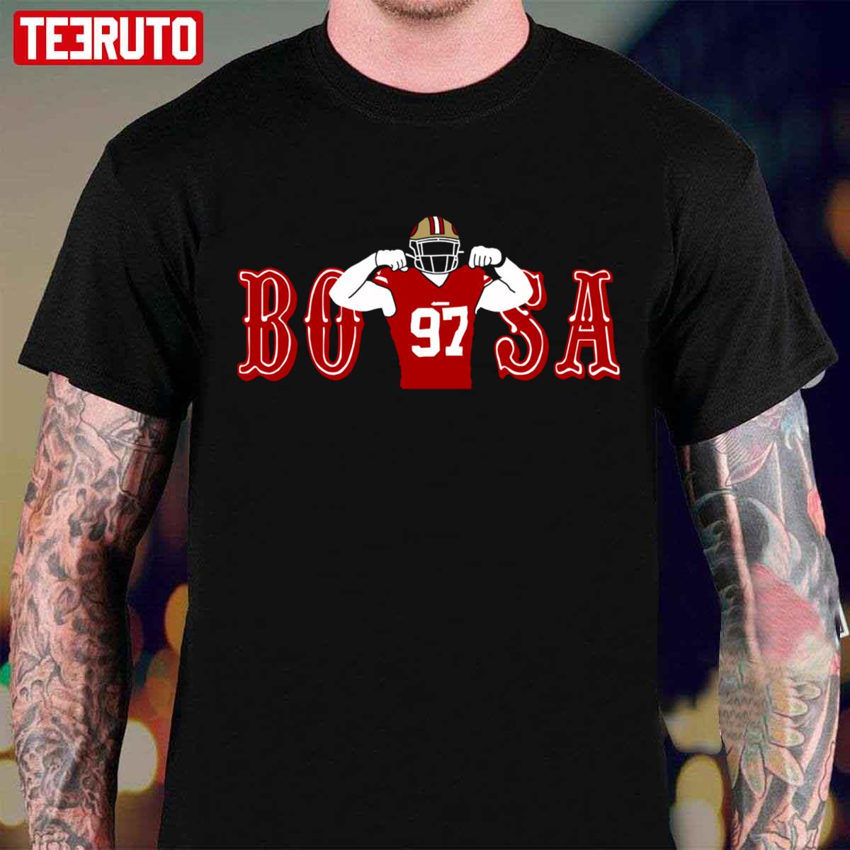 Nick Bosa 97 Strength Nick Bosa Essential T-Shirt | Redbubble