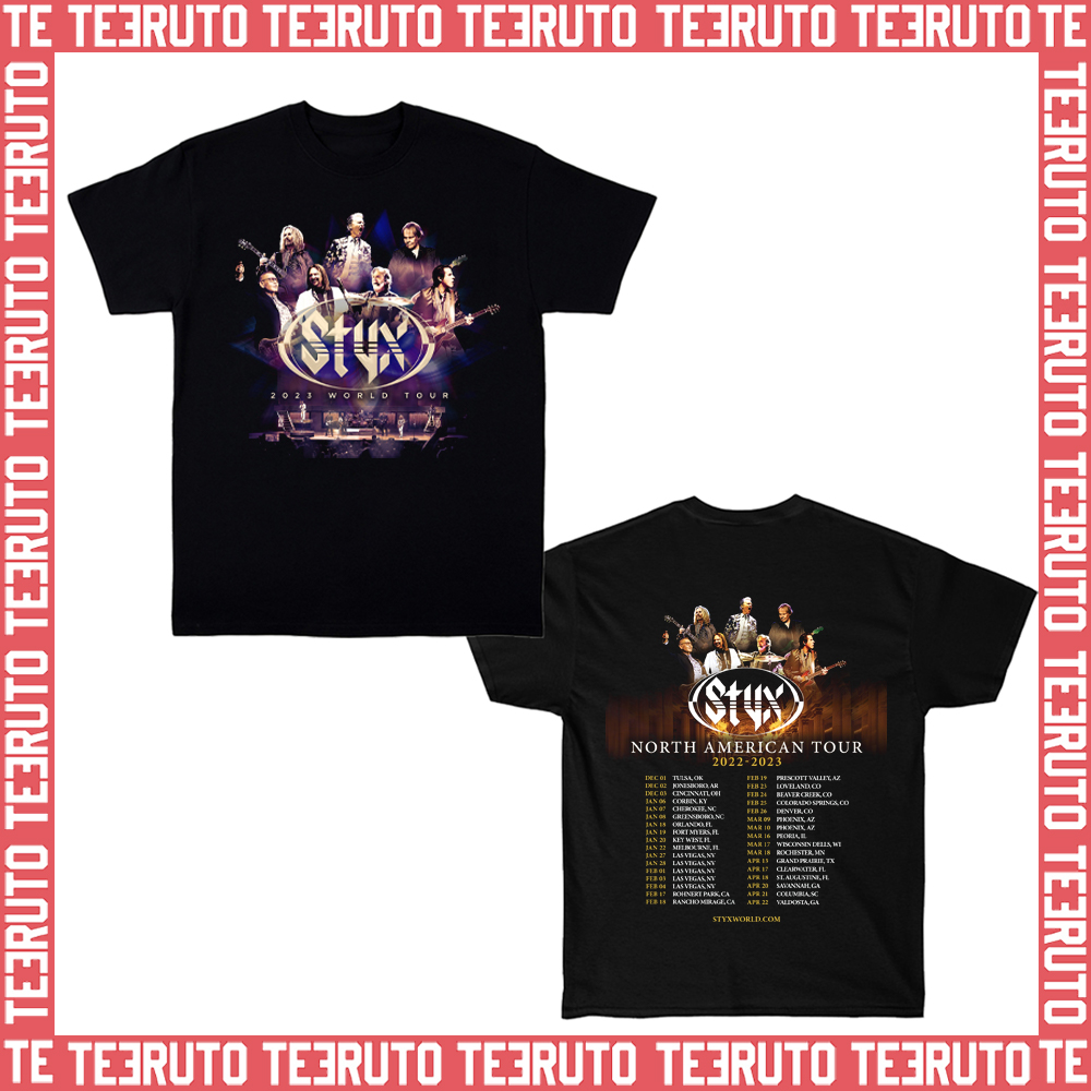 Styx North American Tour 2023 Unisex T-Shirt