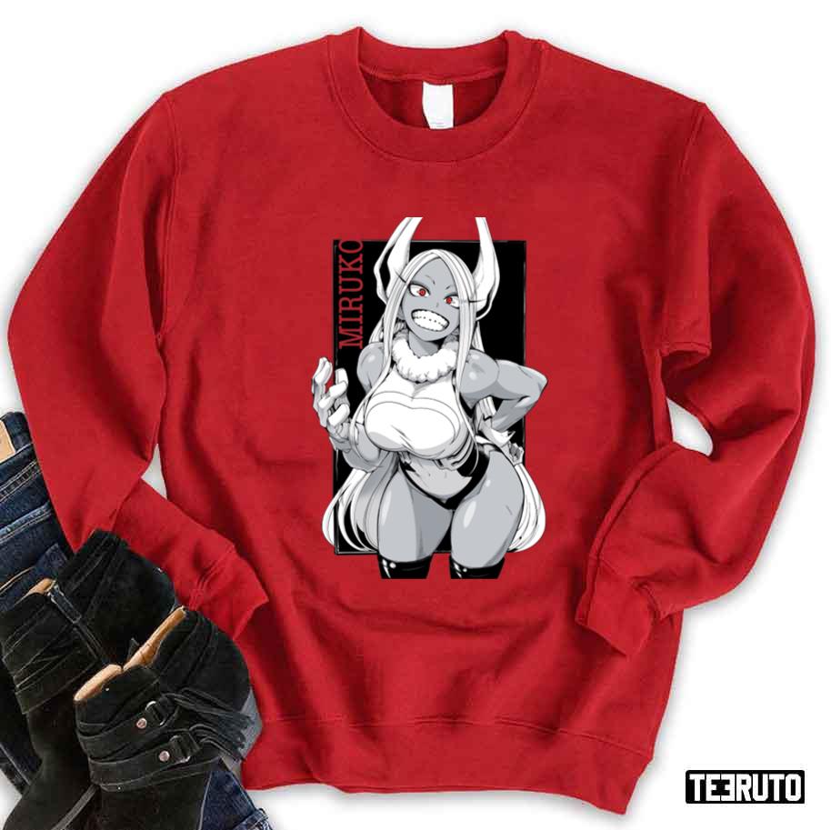 Superhero Mirko Mha Boku My Hero Academia Sexy Girl Anime Character Unisex Sweatshirt