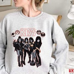 Symbols Logo Rock N Roll Kiss Band Fan Gift Unisex Sweatshirt