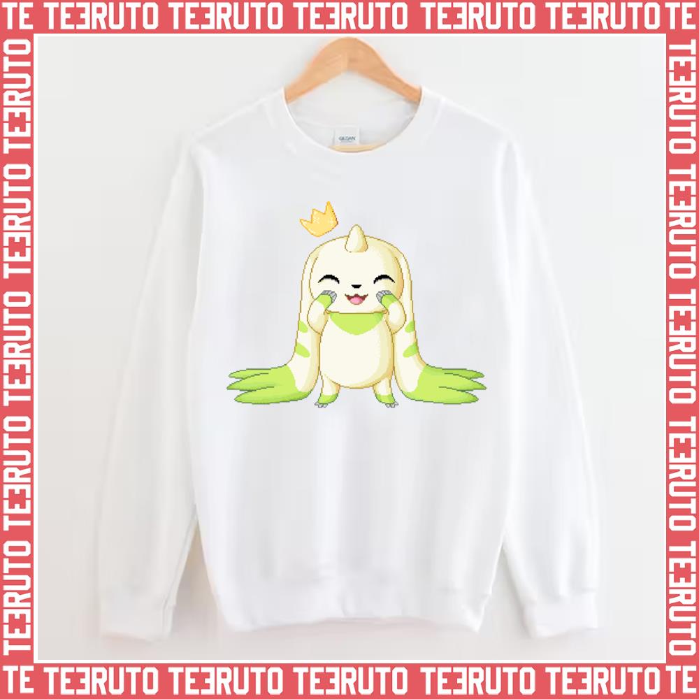 Terriermon Big Smile Digimon Unisex Sweatshirt