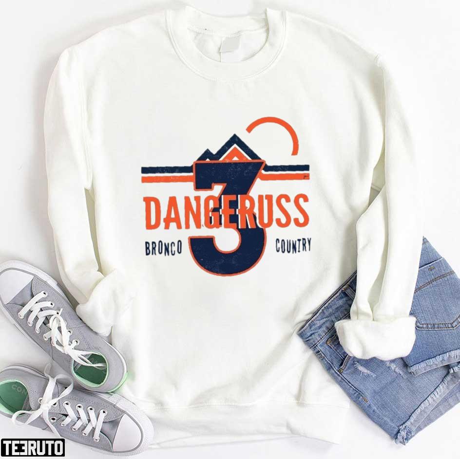 The Broncos Jersey Number 3 Russell Wilson Denver Broncos Team Vintage  Unisex Hoodie - Teeruto