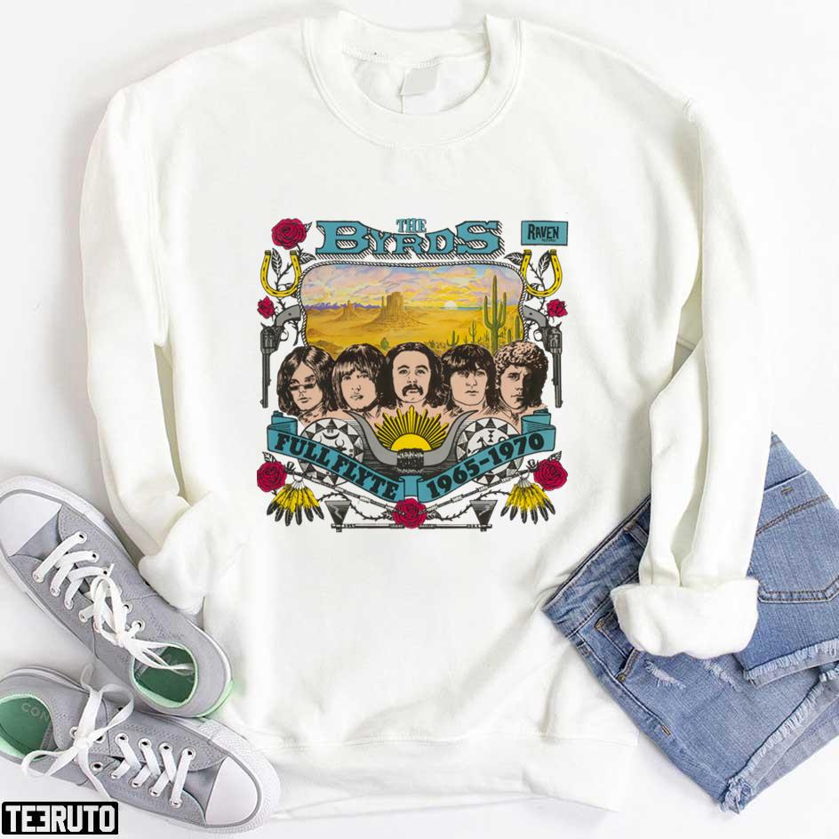 The Byrds Full Flyte 1965-1970 Unisex Hoodie - Teeruto