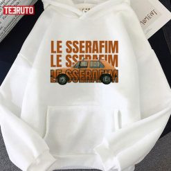 The Car Le Sserafim Unisex Hoodie