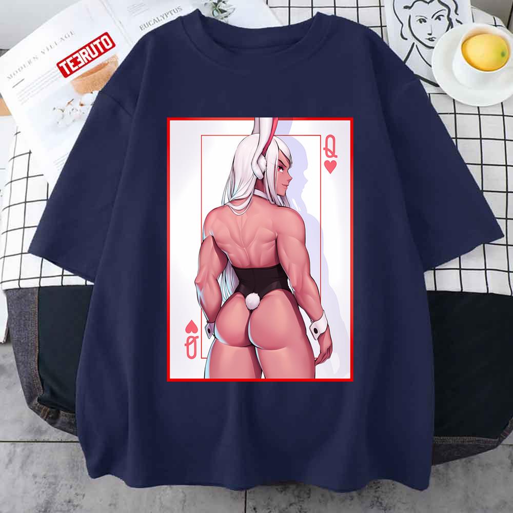 The Card Style Rumi Usagiyama My Hero Academia Rabbit Hero Sexy Mirko Unisex T-Shirt