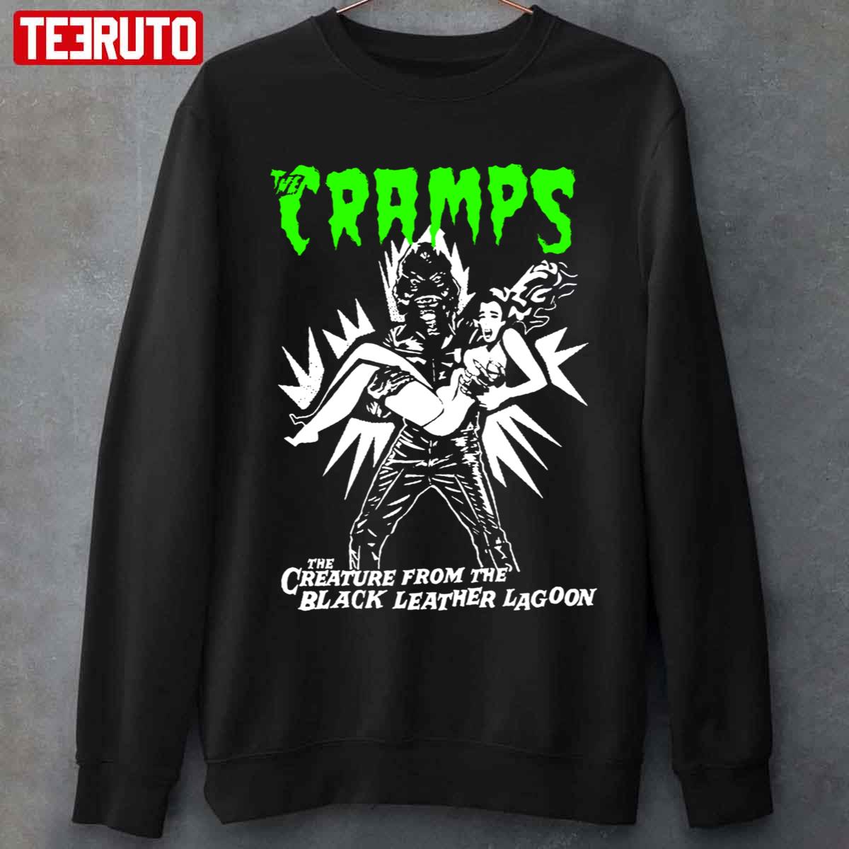 The Creature From The Black Leather Lagoon The Cramps Punk Unisex Sweatshirt