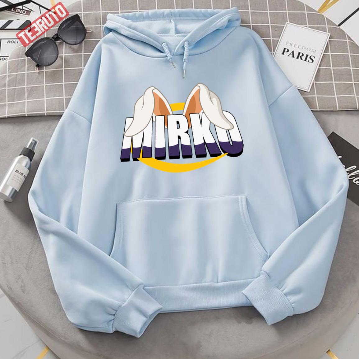 The Cute Ears Of Mirkorumi Usagiyama My Hero Academia Unisex Hoodie