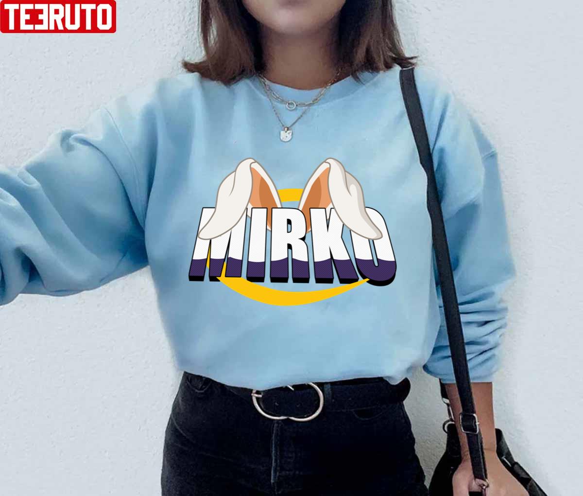 The Cute Ears Of Mirkorumi Usagiyama My Hero Academia Unisex Hoodie