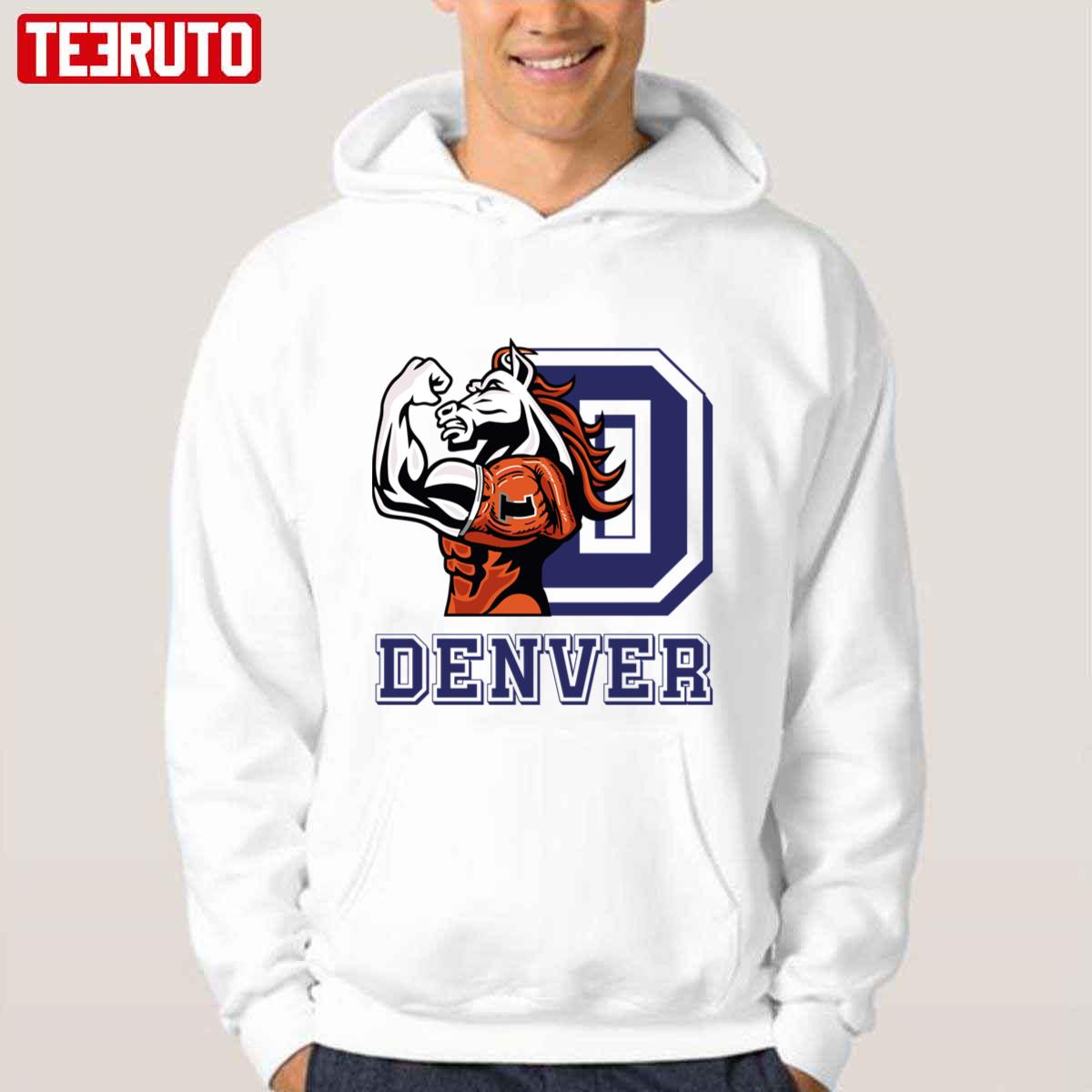 The D Denver Broncos Football Colorado Unisex Hoodie