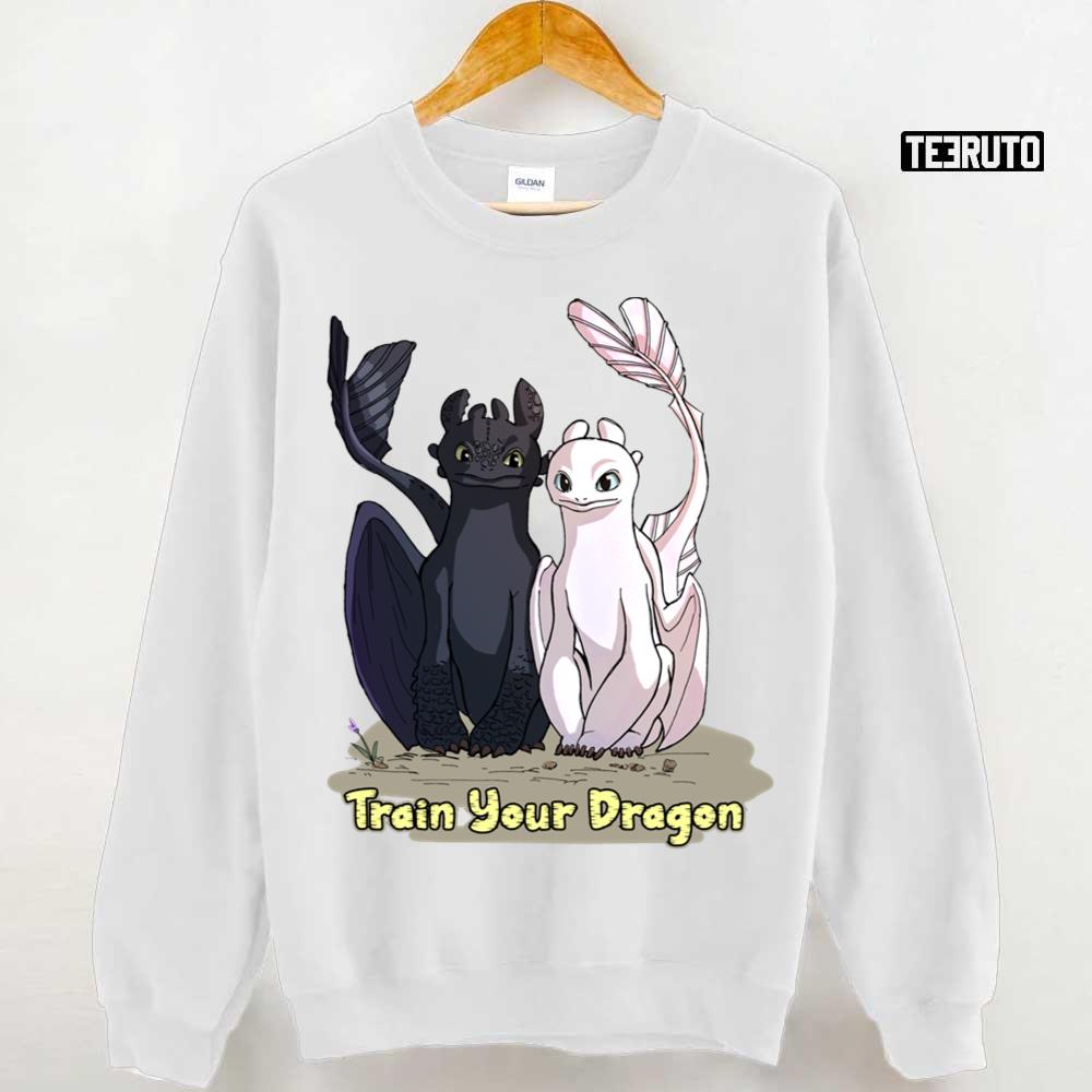 The Dragon Couple How To Train Your Dragon Unisex Sweatshirt