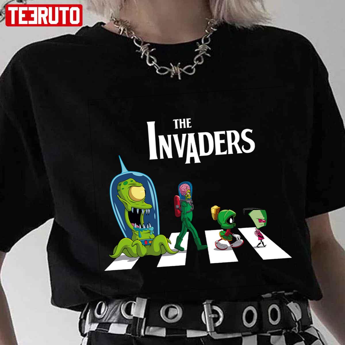 The Invaders Crosswalk Unisex T-Shirt