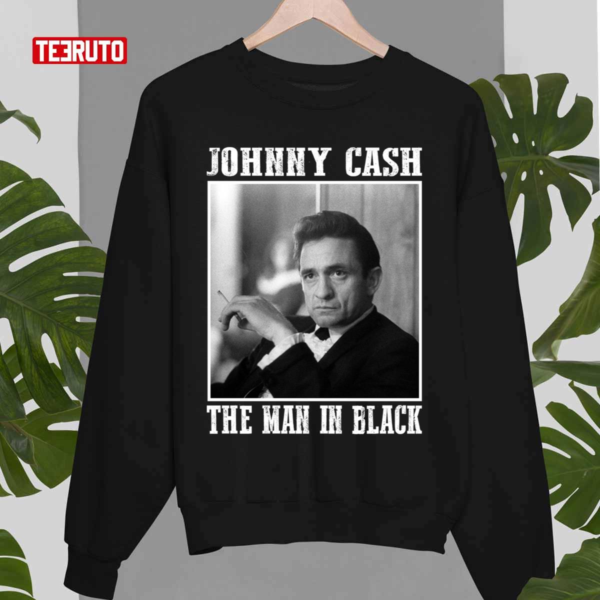 The Man In Black Vintage Johnny Cash Unisex Sweatshirt