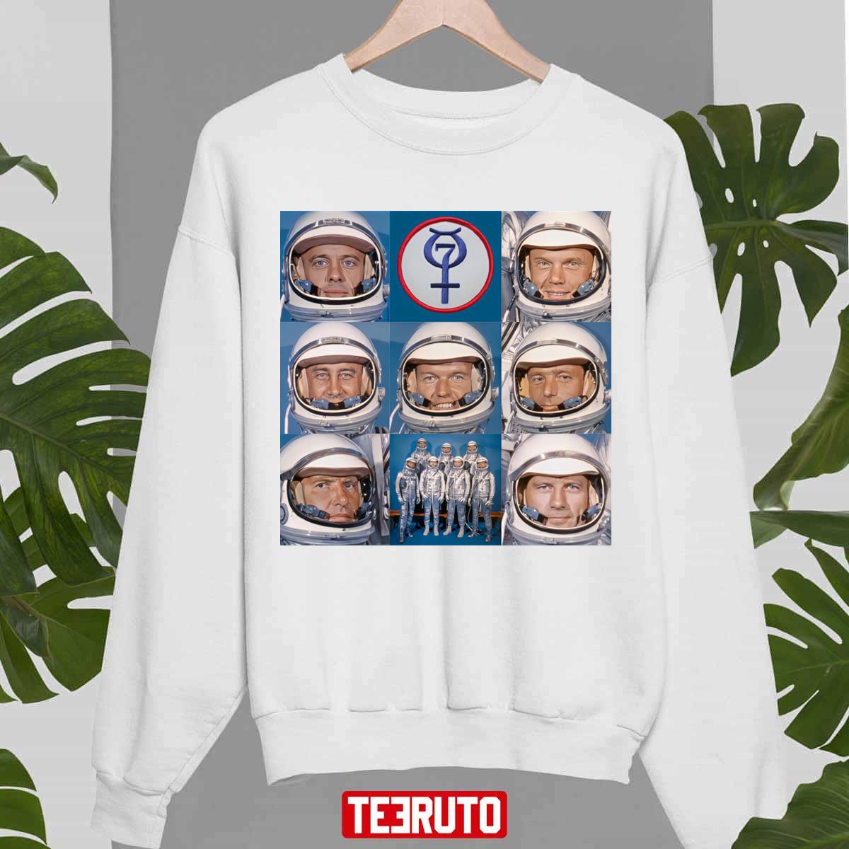 The Mercury Seven For The Project Mercury Unisex Sweatshirt