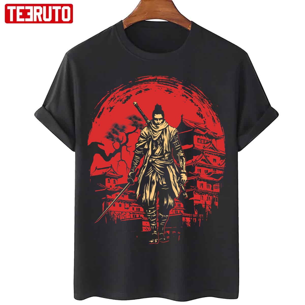 The One Armed Wolf Sekiro Shadows Die Twice Unisex T-Shirt - Teeruto