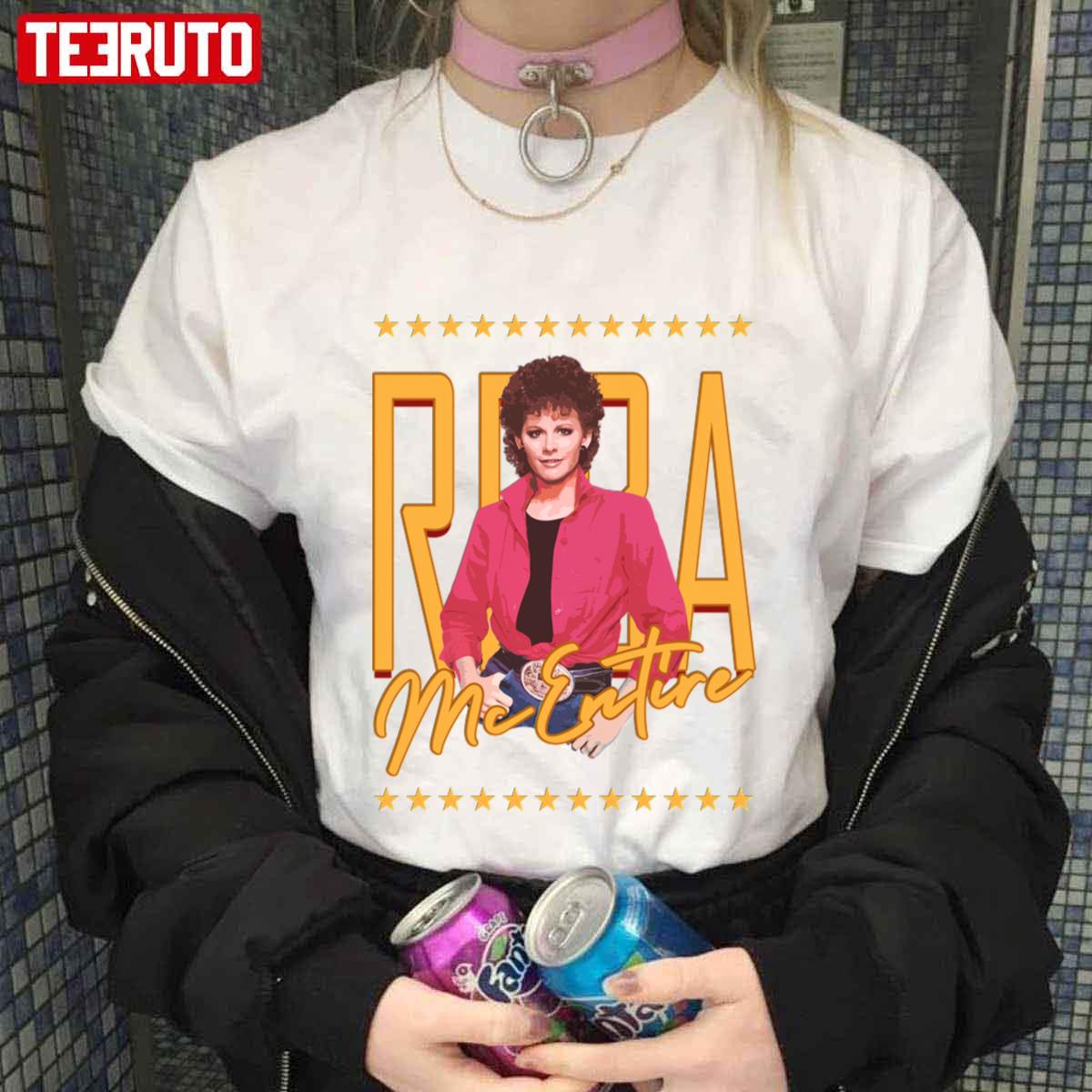 The Queen Of Country Music Reba Mcentire Vintage Retro Design Unisex T-Shirt