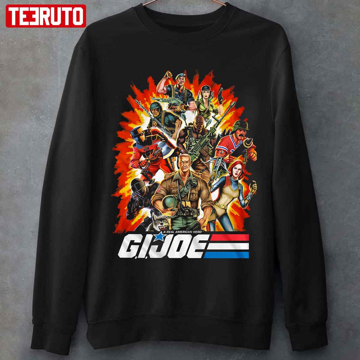 The Real American Heroes Group G.I.JOSE Unisex Sweatshirt