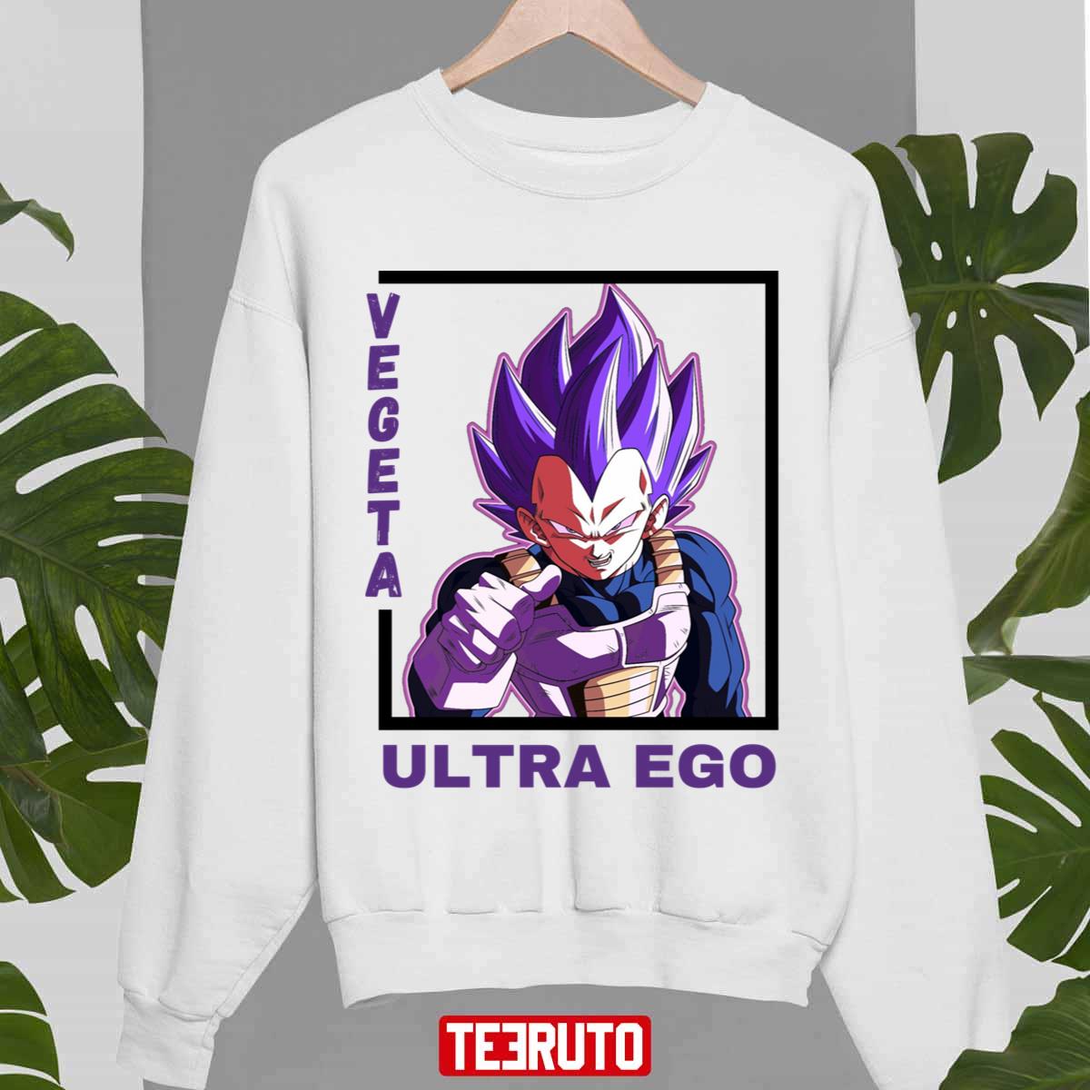 The Series Dragon Ball Dbz Regal Egotistical And Full Of Pride Vegeta Ultra Ego Unisex Sweatshirt