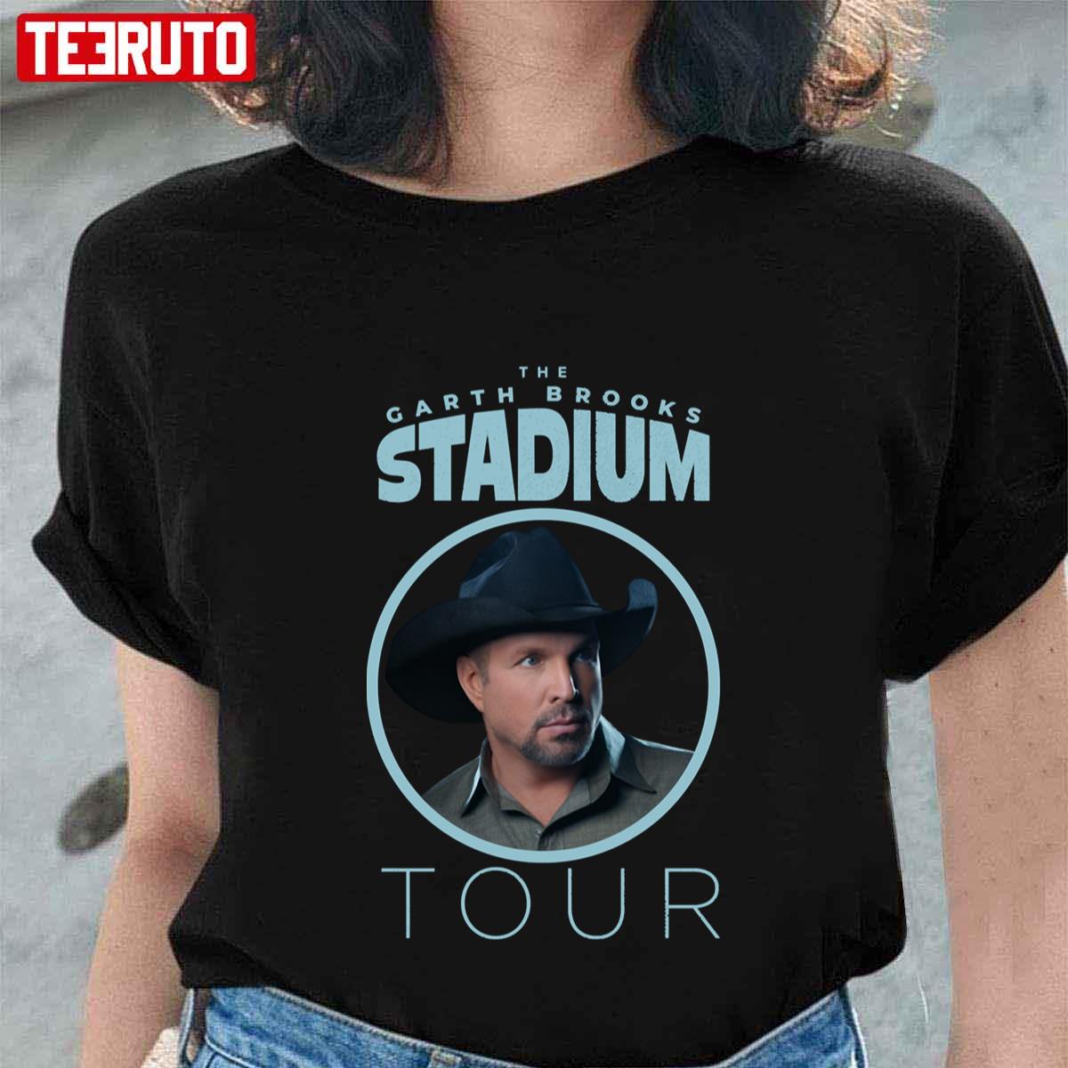 The Stadium Tour Garth Brooks Vintage Graphic Unisex T-Shirt