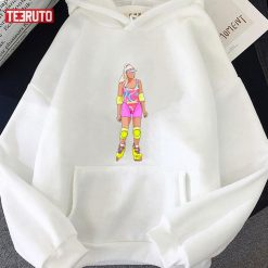 The Upcoming Movie Margot Robbie Barbie Fanart Unisex Hoodie