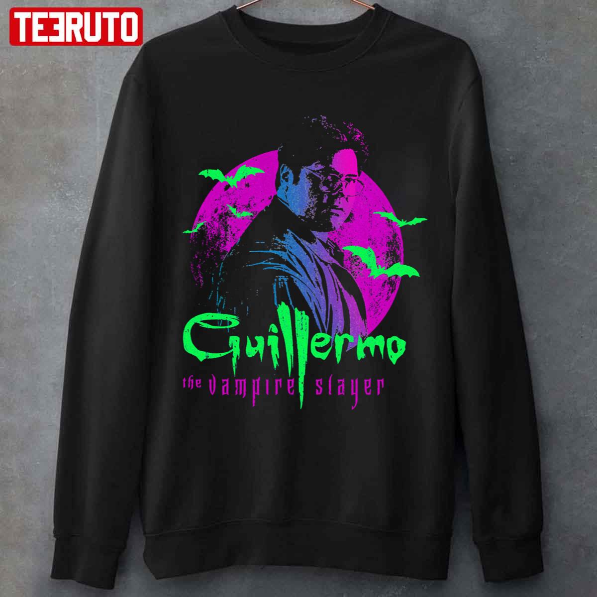 The Vampire Slayer Guillermo Vintage Design What We Do In The Shadows Grunge Vintage Unisex Sweatshirt