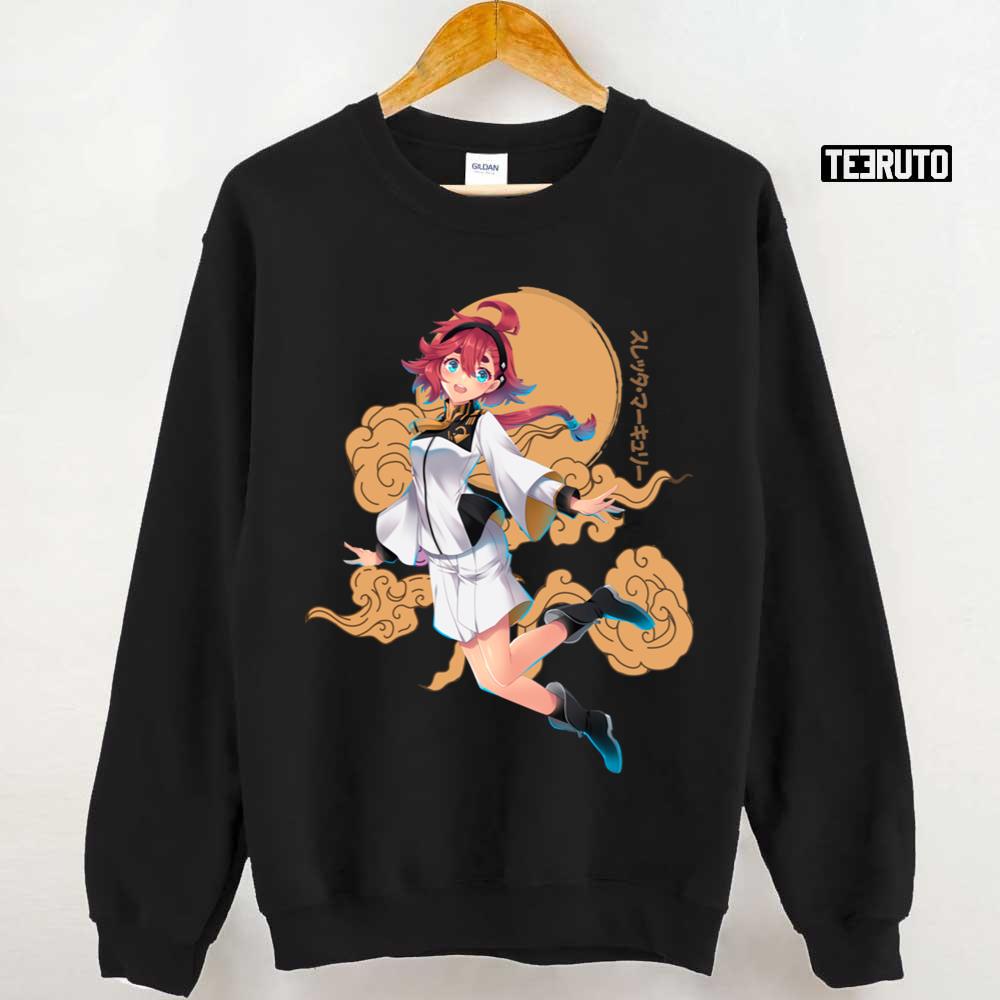 The Witch From Mercury Mobile Suit Gundam Unisex Sweatshirt - Teeruto