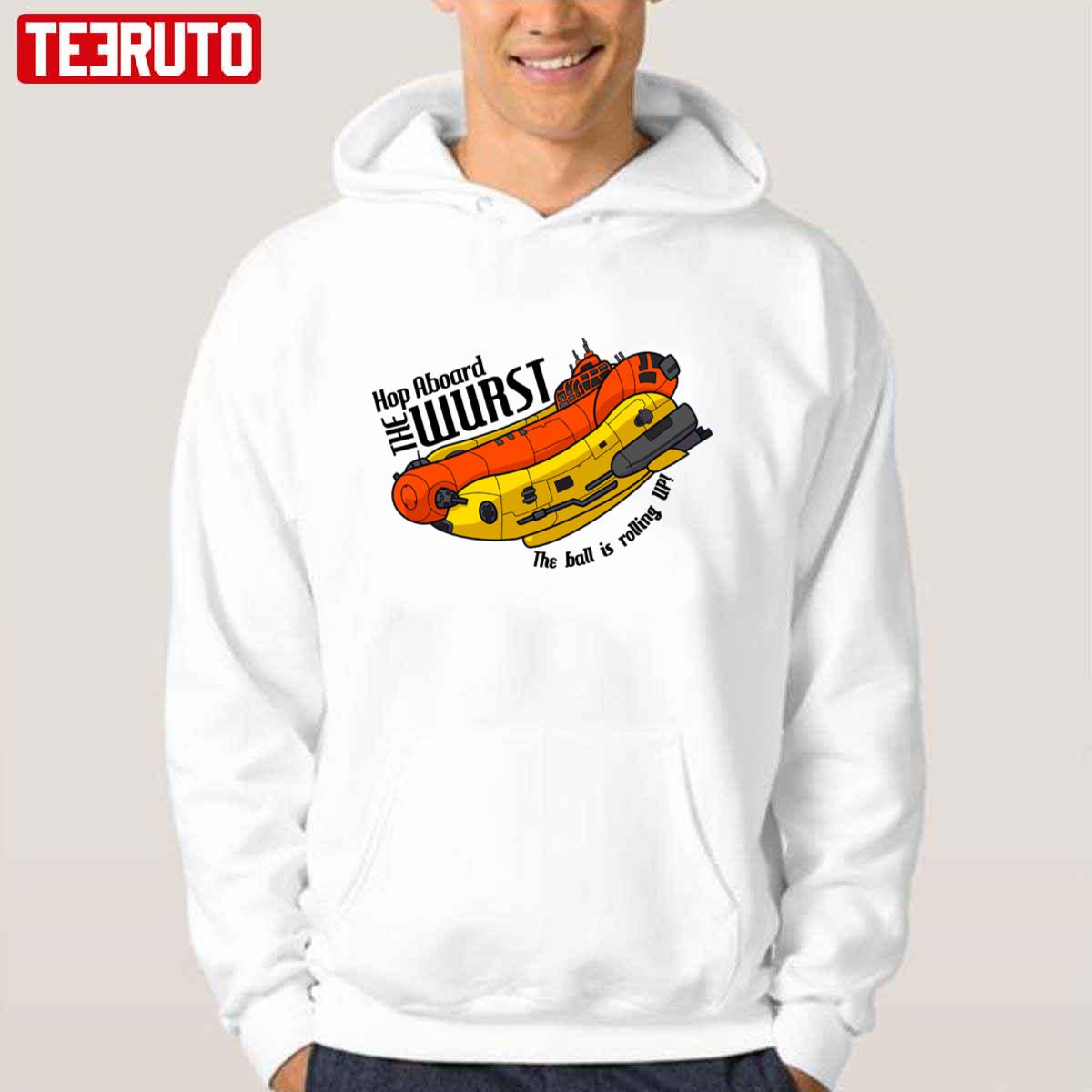 The Wurst Dimension 20 The Ball Is Rolling Up Unisex Hoodie Teeruto