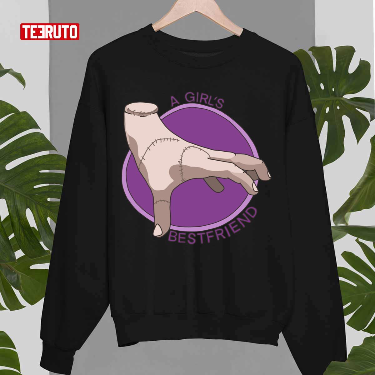 This is A Girl’s Bestfriend Wednesday Adams Wednesday Netflix Unisex Sweatshirt