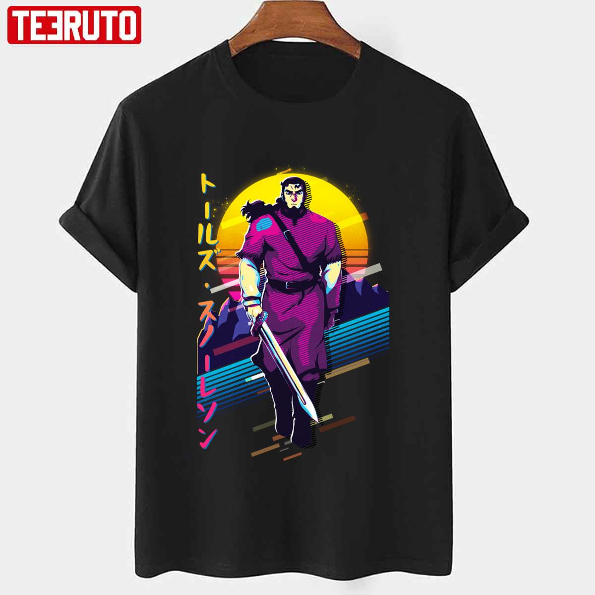 Thors Snorresson Vinland Saga Sunset Retro Artwork Unisex T-Shirt