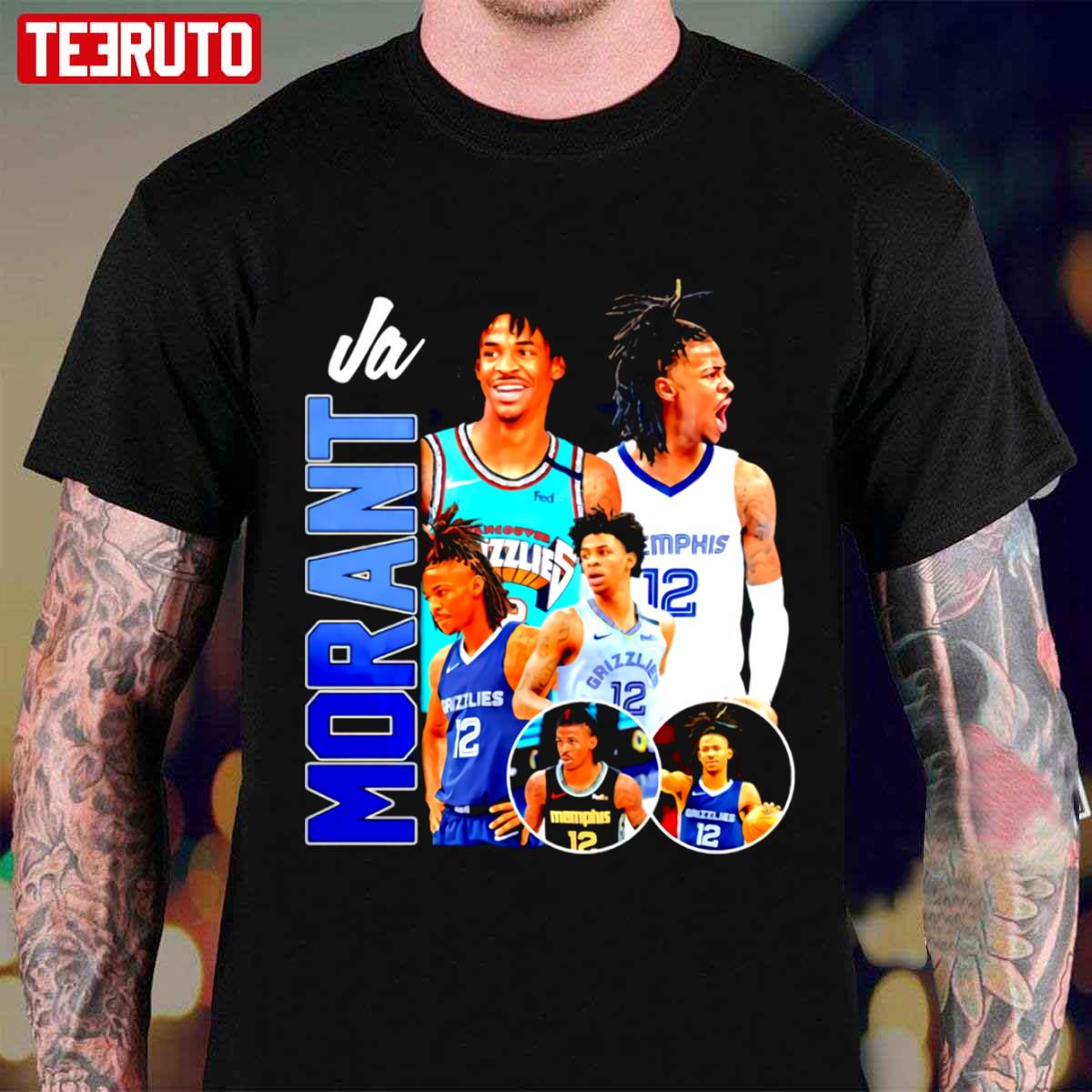 To Feel It Breathing There Ja Morant Basketball Sport Retro Unisex T-Shirt