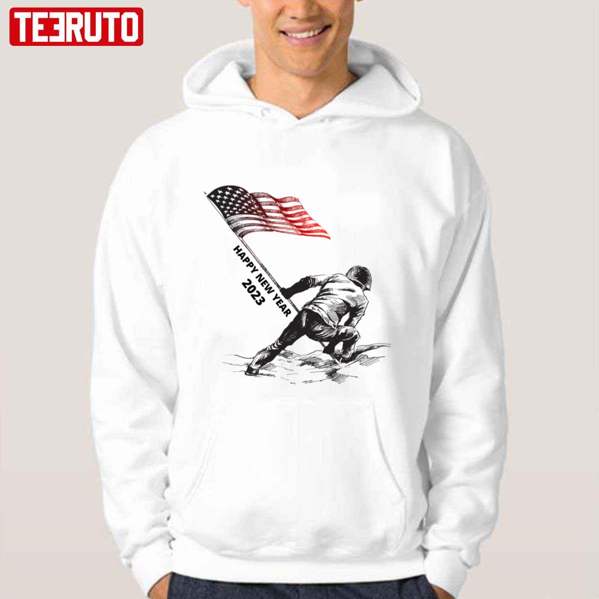 To The American People Happy New Year 2023 Unisex Hoodie