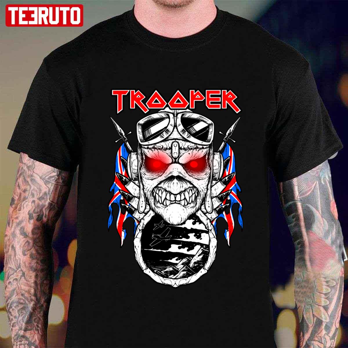 Trooper Iron Maiden Legacy Artwork Unisex T-Shirt