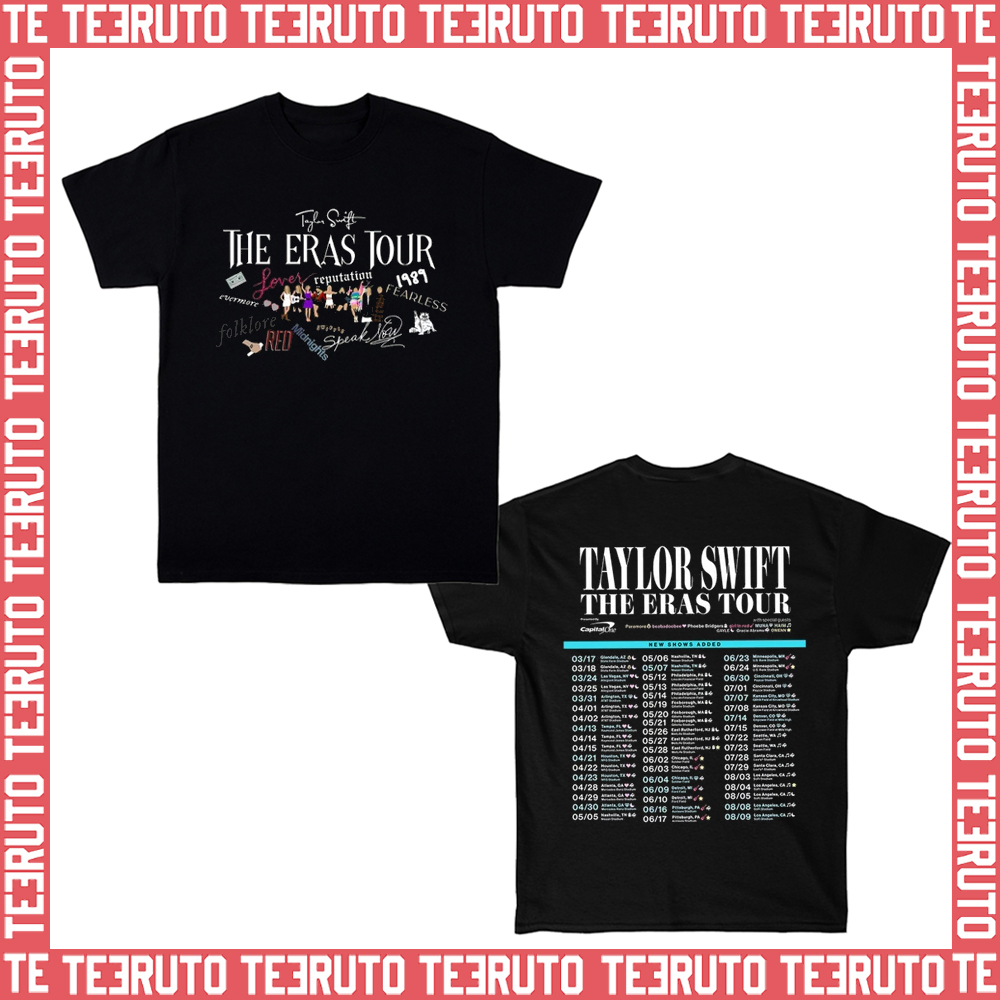 Ts Black Design The Eras Tour 2023 Taylor Unisex T-Shirt