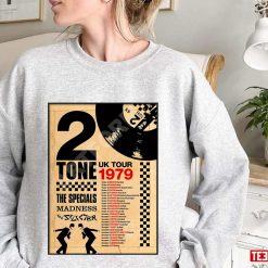 UK Tour 1979 2 Tone The Specials Band Madness Unisex Sweatshirt