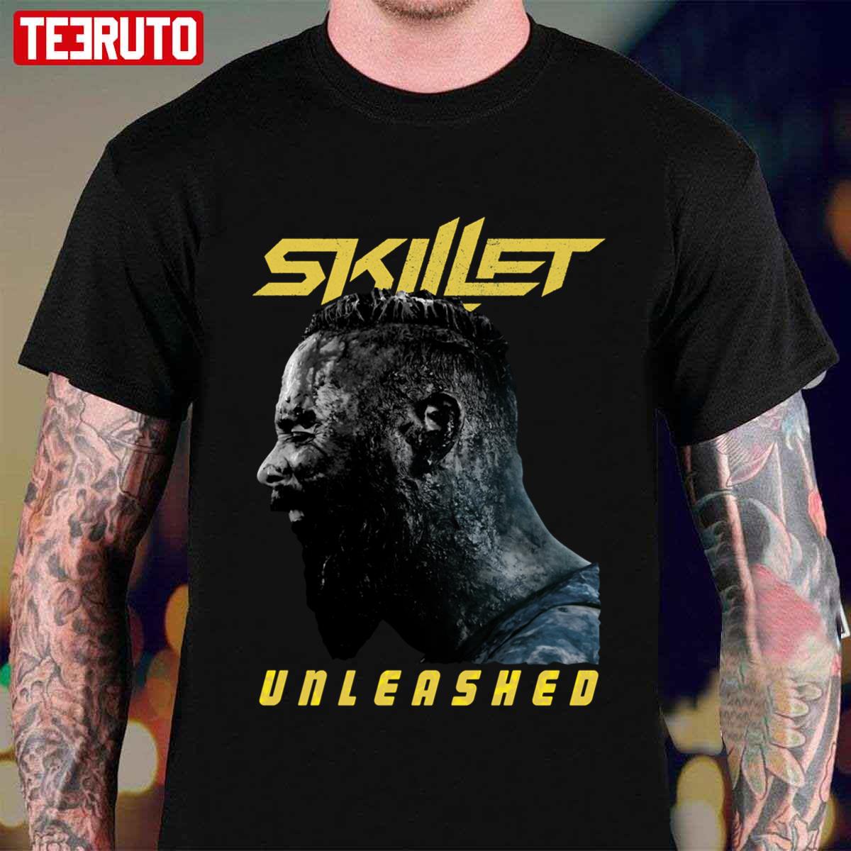 Unleashed Skillet Graphic Unisex T-Shirt - Teeruto
