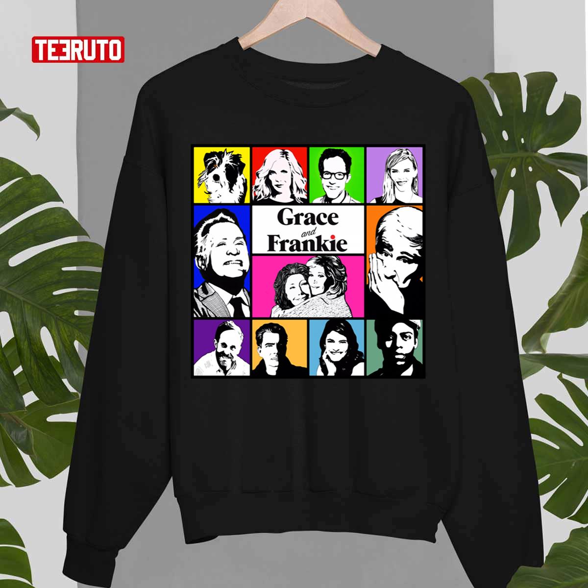 Vector Art Of Grace And Frankie Unisex Sweatshirt