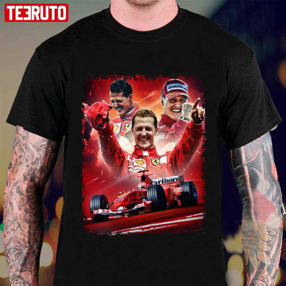 Victory Michael Schumacher Art 90s Unisex T-Shirt