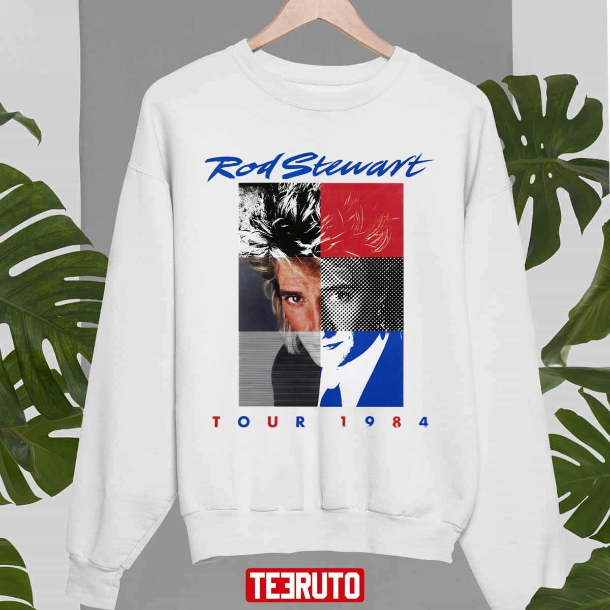 Vintage Rod Stewart Tour 1984 Unisex Sweatshirt