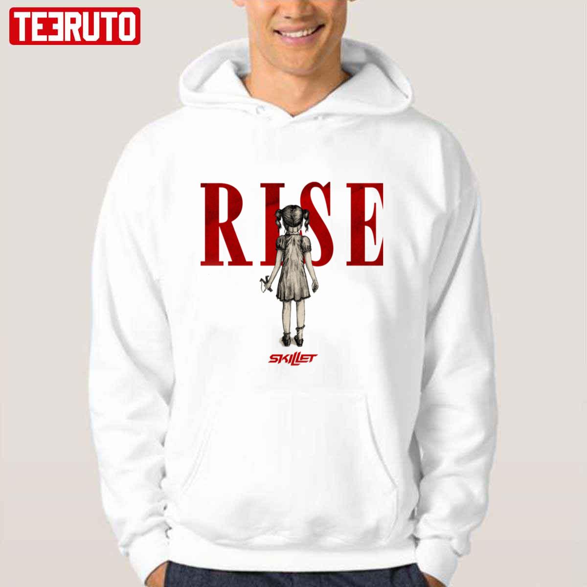 Vintage Skillet Band Lori Rise Album Artwork Unisex Hoodie