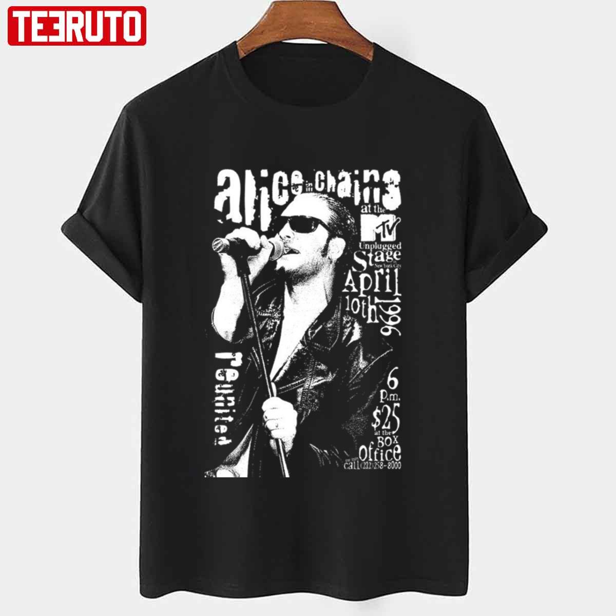 Vocalist Alice In Chains Layne Staley Unisex TShirt Teeruto