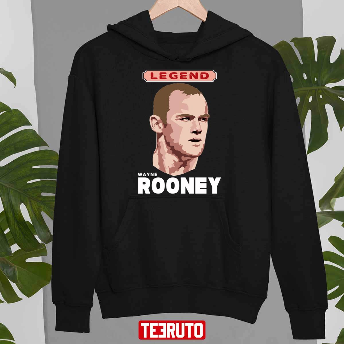 Wayne Rooney Football Legend Unisex Hoodie