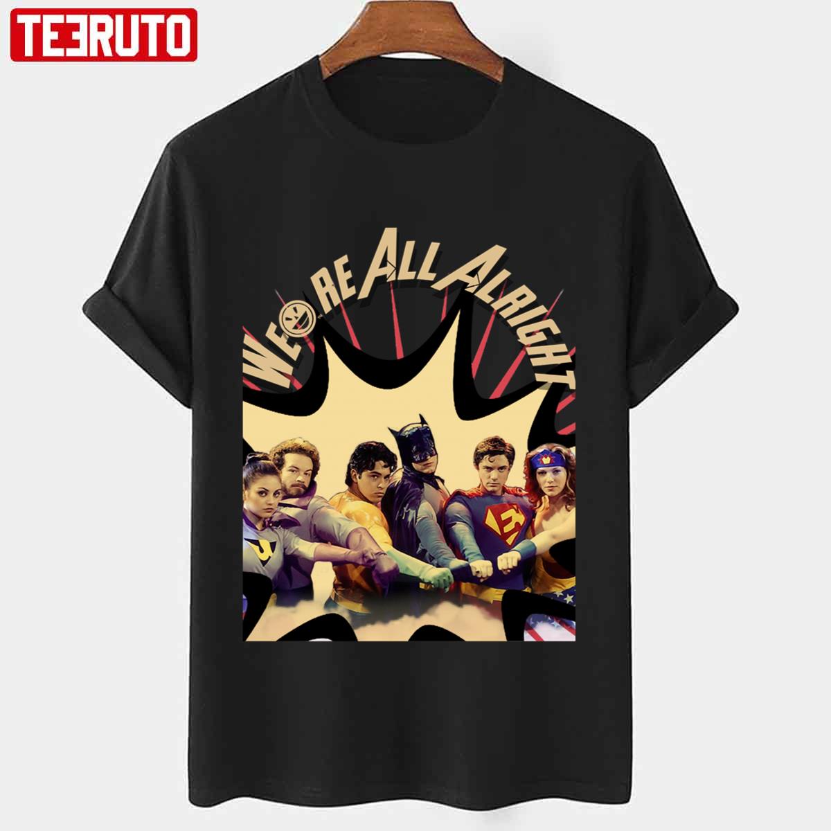 We’re All Alright People Call Me The Man Hyde Funny Graphic Unisex T-Shirt