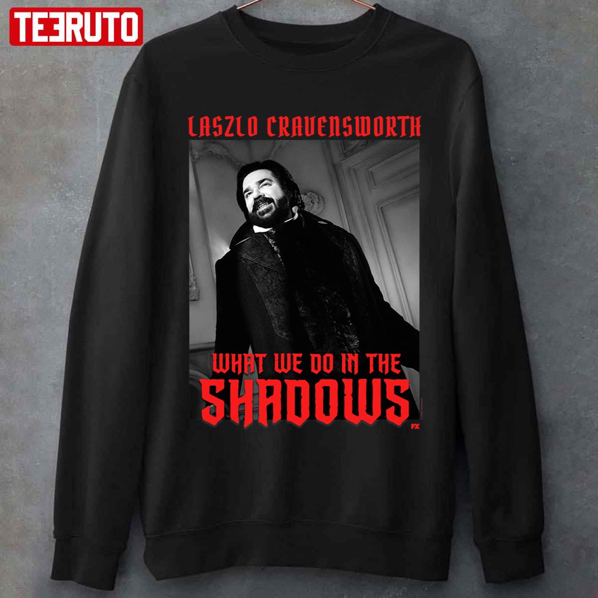 What We Do In The Shadows Laszlo And Logo Unisex Sweatshirt
