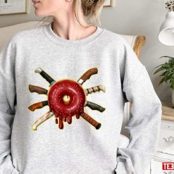 Who Killed The Donut Knives Out Unisex Sweatshirt