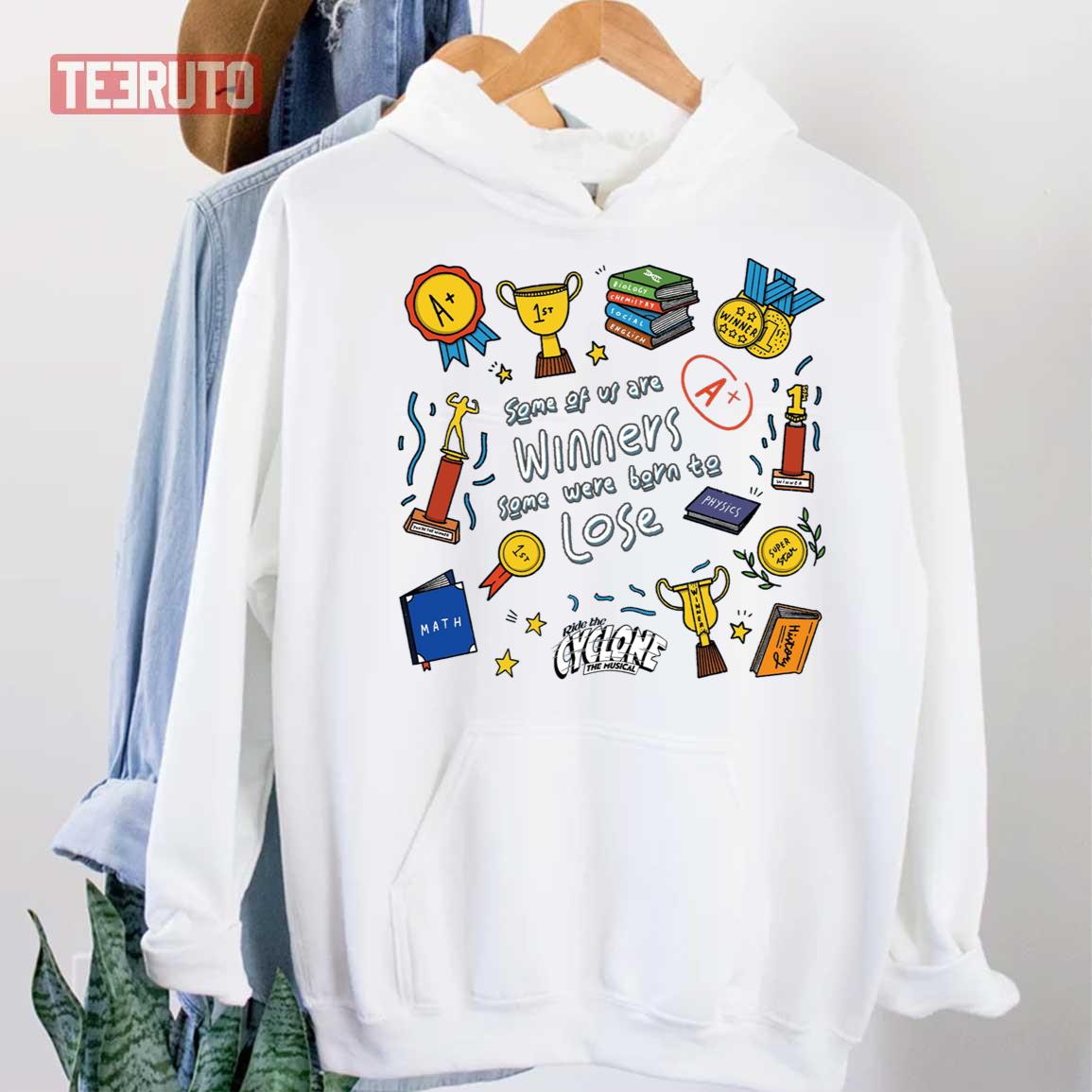 Winner Quotes Ride The Cyclone Unisex Hoodie Teeruto